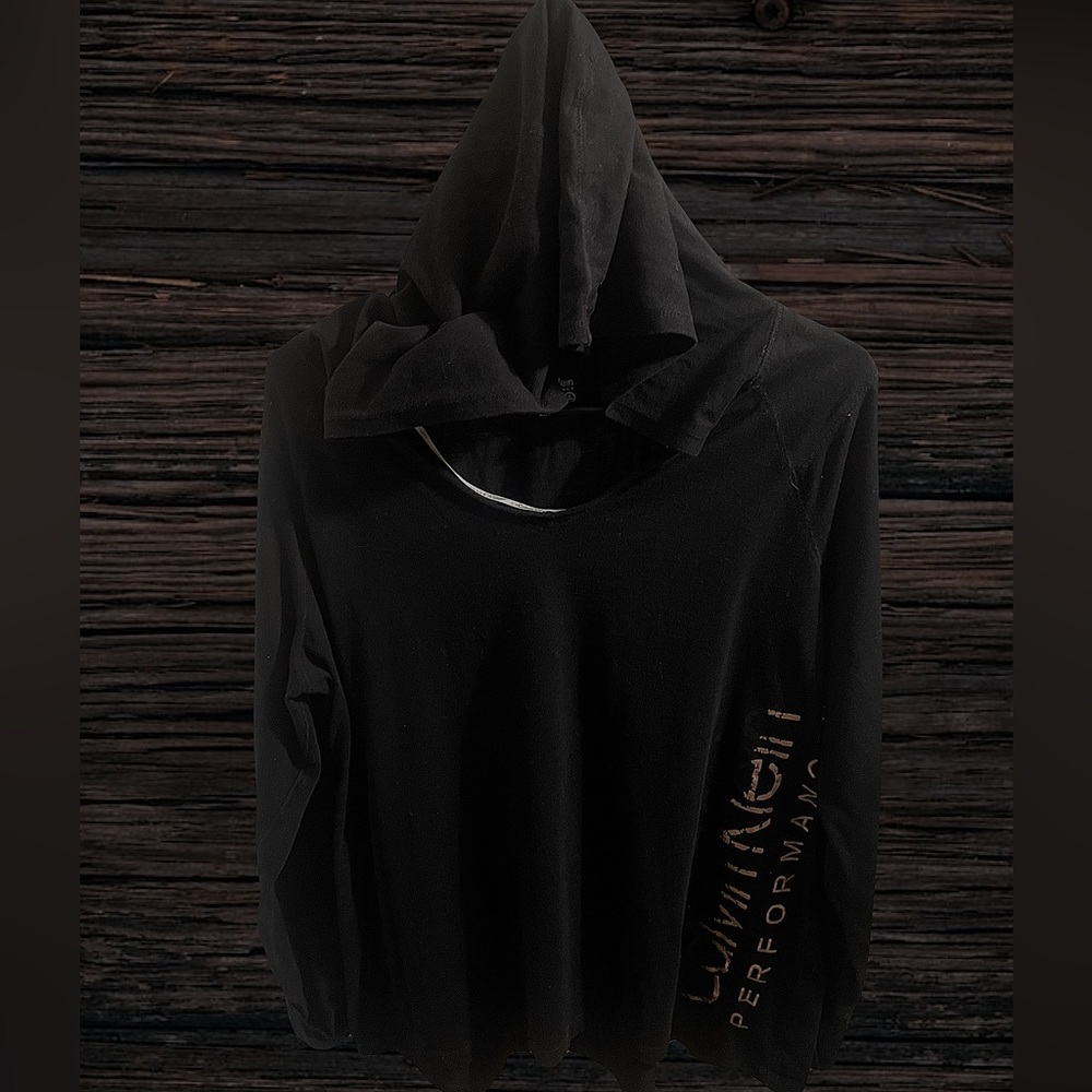Calvin Klein - Womens LS hooded top (looks faded but it’s the lighting) | XL